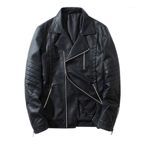 men leather jacket autumn&winter biker motorcycle zipper casual outwear coat faux leather doudoune homme e11, Black
men leather jacket autumn&winter biker motorcycle zipper casual outwear coat faux leather doudoune homme e11, Black