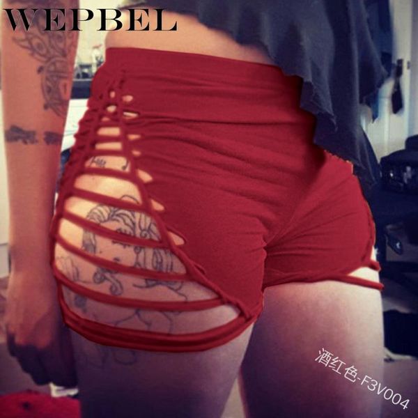 women's shorts wepbel slim fit bandage punk female ripped short pants summer solid color women fashion hollowed out, White;black
women's shorts wepbel slim fit bandage punk female ripped short pants summer solid color women fashion hollowed out, White;black