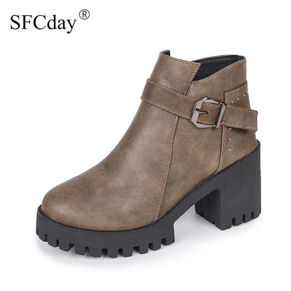new 2020 autumn shoes women ankle boots zipper buckle square high heel platform female short boots plush winter ladies footwear, Black
new 2020 autumn shoes women ankle boots zipper buckle square high heel platform female short boots plush winter ladies footwear, Black
