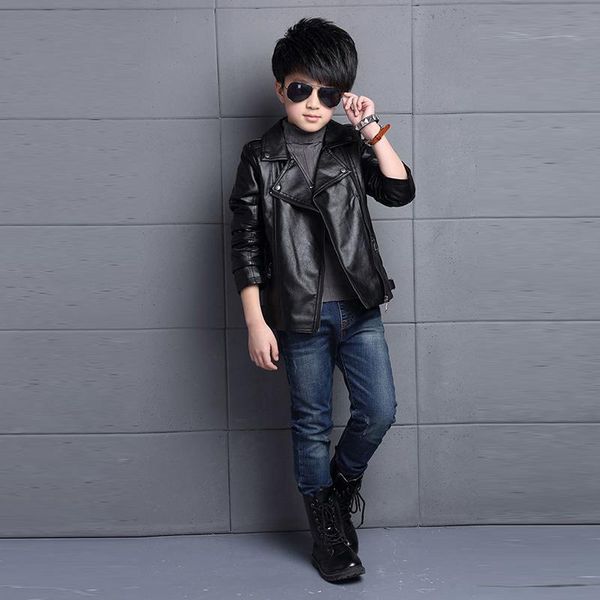 jackets fashion children's pu leather motorcycle jacket autumn spring kids outwear children cool coat baby boy clothes xl580, Blue;gray
jackets fashion children's pu leather motorcycle jacket autumn spring kids outwear children cool coat baby boy clothes xl580, Blue;gray