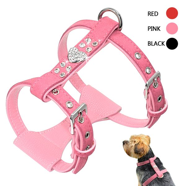 puppy leather rhinestone stuffed chihuahua heart vest harness, small, medium, pink, s, m and l dog accessories
puppy leather rhinestone stuffed chihuahua heart vest harness, small, medium, pink, s, m and l dog accessories
