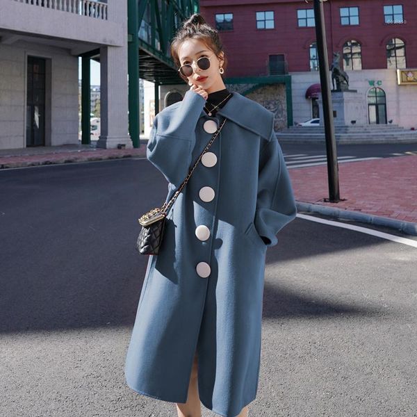 2020 autumn winter coat women wool jacket female short navy style korean spring cashmere overcoat clothes ladies outerwear1, Black
2020 autumn winter coat women wool jacket female short navy style korean spring cashmere overcoat clothes ladies outerwear1, Black