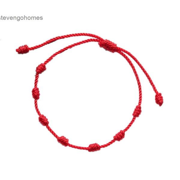personality adjustable simple 7-knot woven lucky bracelet lovers friendship red hand rope, Silver
personality adjustable simple 7-knot woven lucky bracelet lovers friendship red hand rope, Silver