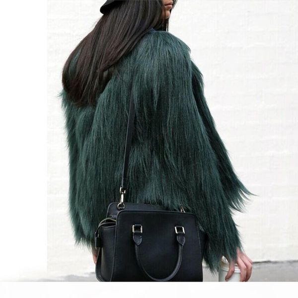 wholesale-fashion winter women fur coat high-grade women shaggy coat long sleeve fluffy faux fur fourrure female plus size fur outerwear, Black
wholesale-fashion winter women fur coat high-grade women shaggy coat long sleeve fluffy faux fur fourrure female plus size fur outerwear, Black