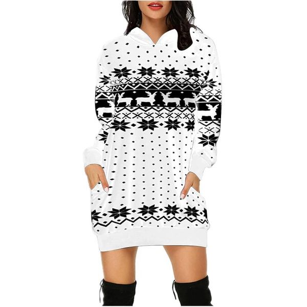40#women's autumn winter sweatshirt dress christmas hoodie bag hip pocket snowflake print hoodie dresses fashion dress vestidos, Black;gray
40#women's autumn winter sweatshirt dress christmas hoodie bag hip pocket snowflake print hoodie dresses fashion dress vestidos, Black;gray