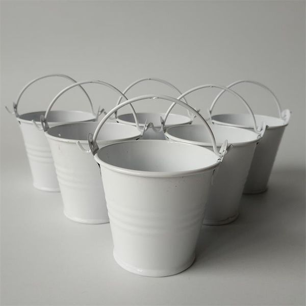 white succulent pots mini buckets small pail wedding decoration baby shower favor holders candy holders for wedding
white succulent pots mini buckets small pail wedding decoration baby shower favor holders candy holders for wedding
