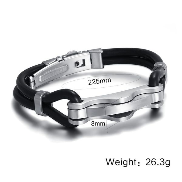 men fashion street basketball sports wristband silicone pulseras customized bracelet wholesale bs-020, Black 
men fashion street basketball sports wristband silicone pulseras customized bracelet wholesale bs-020, Black