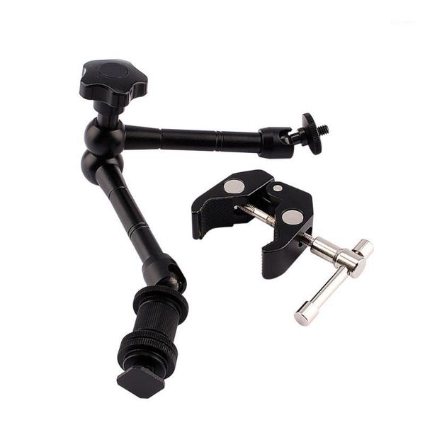 fomito 11 inch shoe articulating pgraphy camera monitor magic arm clamp mount stainless steel dslr rig light movie kit1
fomito 11 inch shoe articulating pgraphy camera monitor magic arm clamp mount stainless steel dslr rig light movie kit1