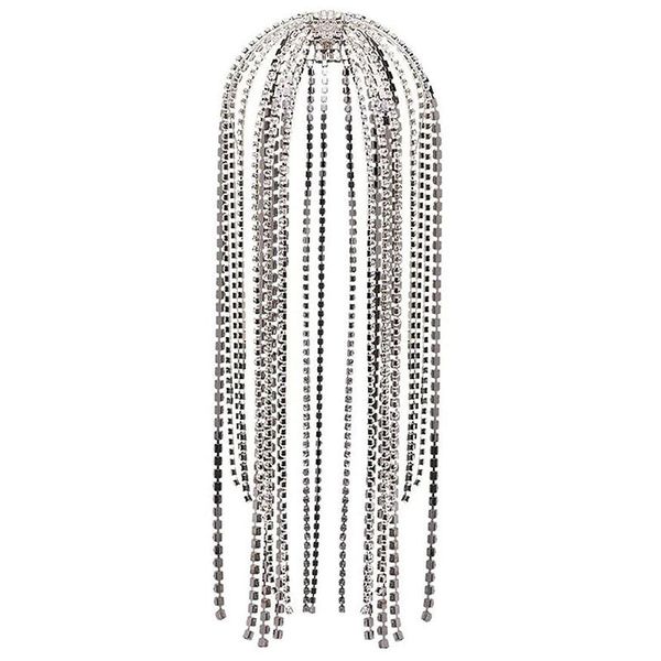 stonefans trendy rhinestone hair accessories chain for women jewelry elegant full crystal tassel hairbands long chain headwear w0104, White;golden
stonefans trendy rhinestone hair accessories chain for women jewelry elegant full crystal tassel hairbands long chain headwear w0104, White;golden
