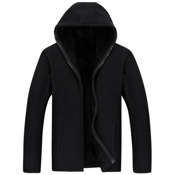 men's sweaters autumn and winter fleece sweater plus velvet loose large size cardigan hooded warm jacket men, White;black
men's sweaters autumn and winter fleece sweater plus velvet loose large size cardigan hooded warm jacket men, White;black