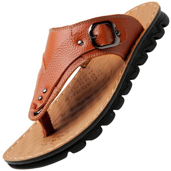 summer slippers for men new products mens leisure leather slipper covered beach shoes shoe sandal male flip flops slippers, Black
summer slippers for men new products mens leisure leather slipper covered beach shoes shoe sandal male flip flops slippers, Black