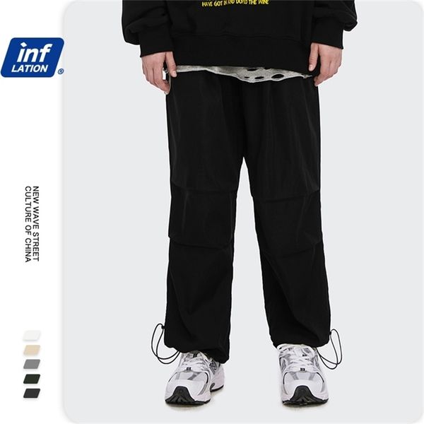 inflation fw thin cargo loose hip hop streetwear elastic waist windbreaker track pant men joggers 3245w20 201218, Black
inflation fw thin cargo loose hip hop streetwear elastic waist windbreaker track pant men joggers 3245w20 201218, Black