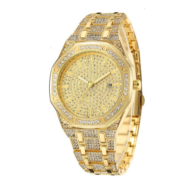 star big calendar steel studded dial band watch selling men's steel band watch iyfq, Slivery;brown
star big calendar steel studded dial band watch selling men's steel band watch iyfq, Slivery;brown