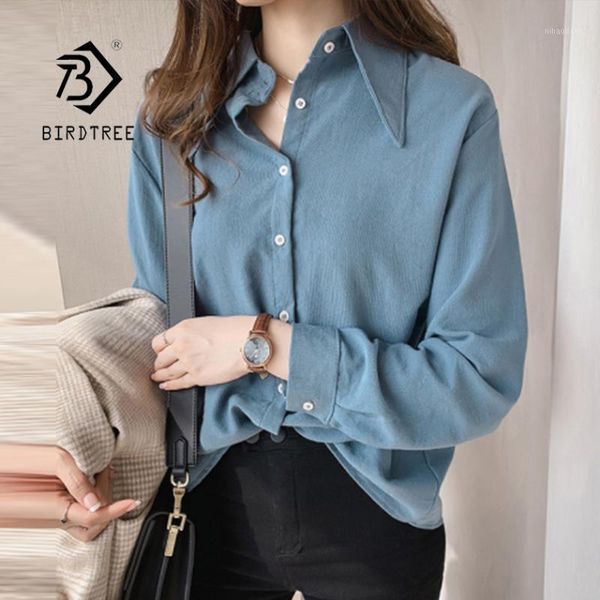 women's blouses & shirts 2021 arrival women's solid turn down collar retro blouse elegant plus size 4xl fashion loose shirt femini, White
women's blouses & shirts 2021 arrival women's solid turn down collar retro blouse elegant plus size 4xl fashion loose shirt femini, White