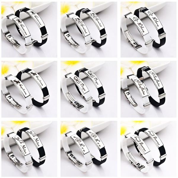 12zodiac couple stainless steel attract each other creative couple bracelet men and women charm girl bracelet jewelry lover gift, Golden;silver
12zodiac couple stainless steel attract each other creative couple bracelet men and women charm girl bracelet jewelry lover gift, Golden;silver