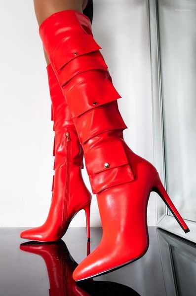 boots fashion red packet thigh high women 2021 winter pu leather heels designer shoes autumn pointed toe long woman boots1, Black
boots fashion red packet thigh high women 2021 winter pu leather heels designer shoes autumn pointed toe long woman boots1, Black