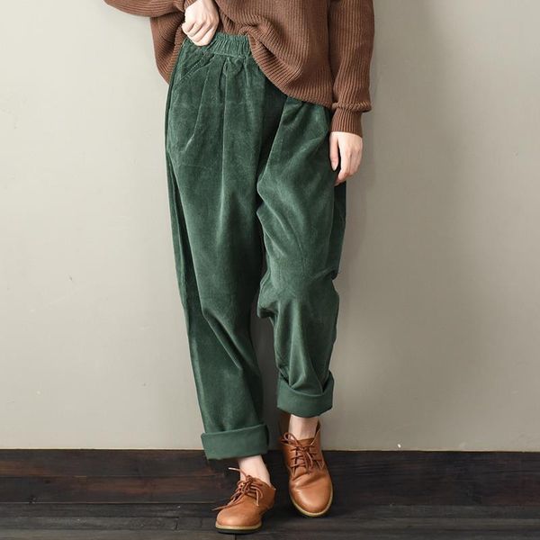 casual women corduroy pants female baggy wide leg hip hop streetwear joggers vintage autumn warm thicken loose trousers x9196, Black;white
casual women corduroy pants female baggy wide leg hip hop streetwear joggers vintage autumn warm thicken loose trousers x9196, Black;white