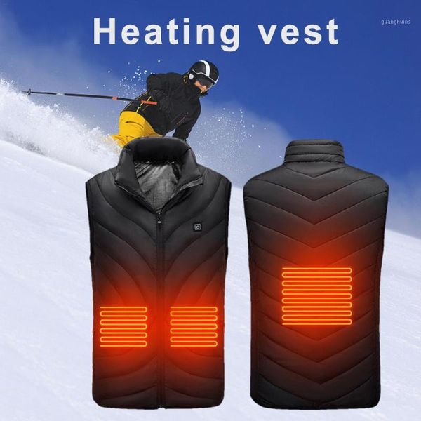 outdoor t-shirts heating vest usb smart electric warm suit with three levels temperature control for winter hiking1, Gray;blue
outdoor t-shirts heating vest usb smart electric warm suit with three levels temperature control for winter hiking1, Gray;blue