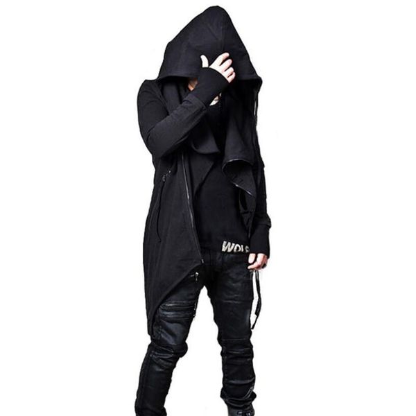 2021 spring irregular autumn deign punk-hop hoodies man's jacket slanted zipper cosplay with hoodie casual sweaters 1qak, Black
2021 spring irregular autumn deign punk-hop hoodies man's jacket slanted zipper cosplay with hoodie casual sweaters 1qak, Black
