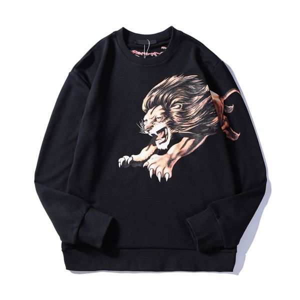 mens stylist hoodies sweatshirts 19fw fashion men women lion pattern printed hoodies hip hop oversize sweatshirts size s-xl, Black
mens stylist hoodies sweatshirts 19fw fashion men women lion pattern printed hoodies hip hop oversize sweatshirts size s-xl, Black