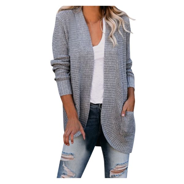 spring and autumn foreign trade new loose cardigan ol commuter sweater v-neck fashionable jacket sweater for women, White
spring and autumn foreign trade new loose cardigan ol commuter sweater v-neck fashionable jacket sweater for women, White