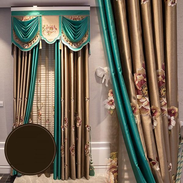 curtain & drapes chinese imitation silk embroidered high grade luxury villa living room bedroom bay window finished yarn
curtain & drapes chinese imitation silk embroidered high grade luxury villa living room bedroom bay window finished yarn