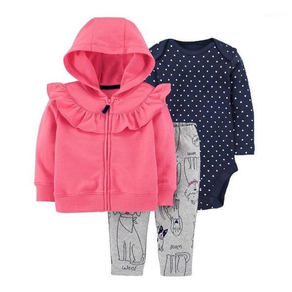 2021 new 3pcs set baby boys and girls long sleeve bodysuit pants, 100% cotton fleece hooded jacket out cloth sets, casual wear1, White
2021 new 3pcs set baby boys and girls long sleeve bodysuit pants, 100% cotton fleece hooded jacket out cloth sets, casual wear1, White