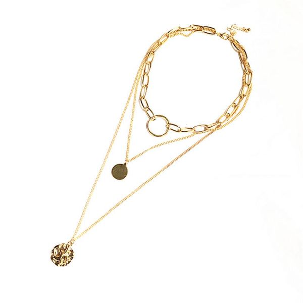 pendant necklaces gold silver color fashion charm chunky collar choker multi layer long coin accessories metal for women girl
pendant necklaces gold silver color fashion charm chunky collar choker multi layer long coin accessories metal for women girl