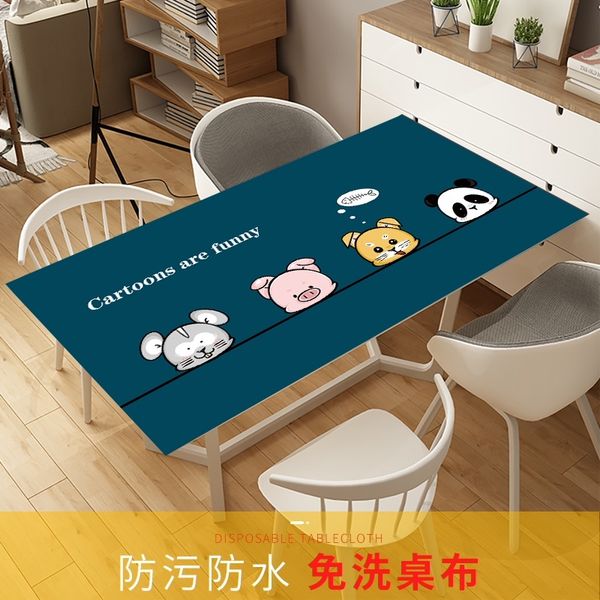 cloth household waterproof oil proof anti scald pvc soft glass ins wind cartoon tablecloth tasteless tea table mat
cloth household waterproof oil proof anti scald pvc soft glass ins wind cartoon tablecloth tasteless tea table mat
