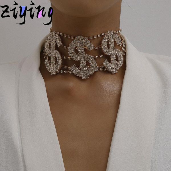 chokers fashion 2021 big money dollar rhinestone necklace statement choker for women crystal collar chain party jewelry, Golden;silver
chokers fashion 2021 big money dollar rhinestone necklace statement choker for women crystal collar chain party jewelry, Golden;silver