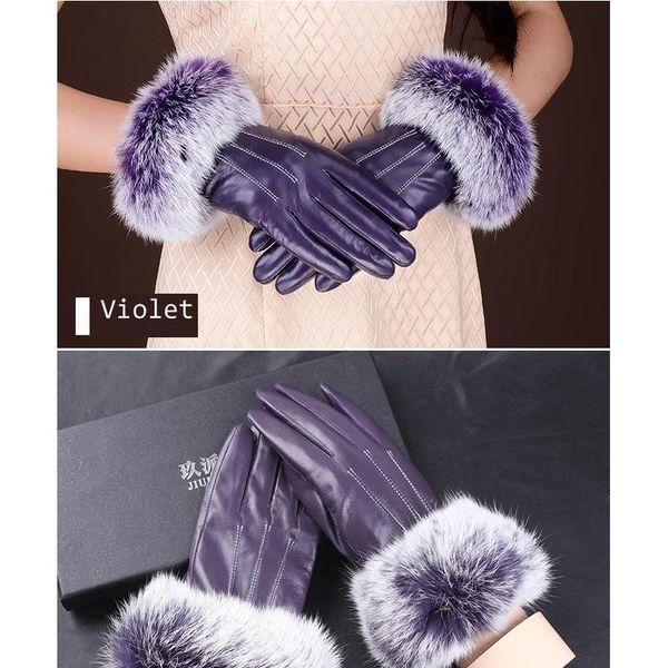 leather gloves winter touch screen genuine leather women gloves pelucia lining driving gloves fur luxurious mitaine femm jllrab, Black 
leather gloves winter touch screen genuine leather women gloves pelucia lining driving gloves fur luxurious mitaine femm jllrab, Black