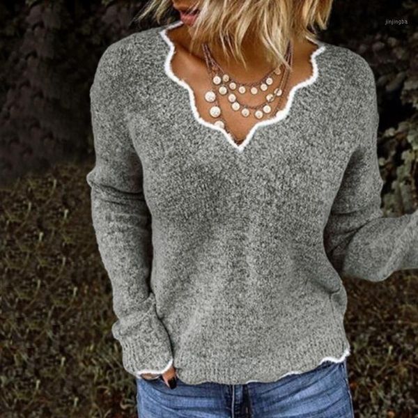 woman sweaters casual slim knitted sweater long sleeve ladies sweaters v-neck pullover jumper winter autumn fashion clothing r21, White;black
woman sweaters casual slim knitted sweater long sleeve ladies sweaters v-neck pullover jumper winter autumn fashion clothing r21, White;black