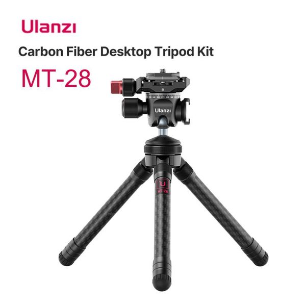 ulanzi mt-28 extendable tripod carbon fiber with u-120 panoramic head ballhead cold shoe slr camera smartphone vlog tripod kit
ulanzi mt-28 extendable tripod carbon fiber with u-120 panoramic head ballhead cold shoe slr camera smartphone vlog tripod kit