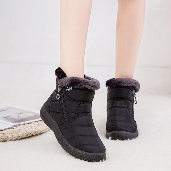 boots 2021 snow boot women's ankle short boots winter waterproof footwear warm shoes bootie female outdoor casual flat boots1, Black
boots 2021 snow boot women's ankle short boots winter waterproof footwear warm shoes bootie female outdoor casual flat boots1, Black