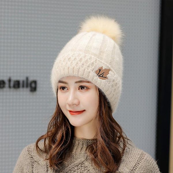 beanie/skull caps women's autumn and winter korean style wool hat thickened fur ball pullover outdoor keep warm knitted, Blue;gray
beanie/skull caps women's autumn and winter korean style wool hat thickened fur ball pullover outdoor keep warm knitted, Blue;gray