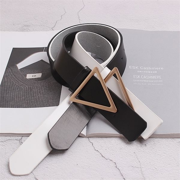 women fashion 2020 summer new arrival triangle buckle black belt female fashion belt leather belts cinturon muje t200427, Black;brown
women fashion 2020 summer new arrival triangle buckle black belt female fashion belt leather belts cinturon muje t200427, Black;brown