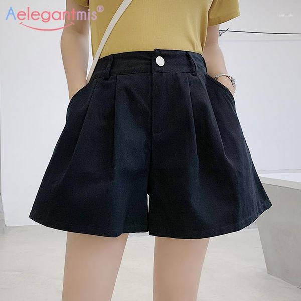 aelegantmis women high waist wide leg shorts female chic loose a-line shorts female casual black work suit1, White;black
aelegantmis women high waist wide leg shorts female chic loose a-line shorts female casual black work suit1, White;black