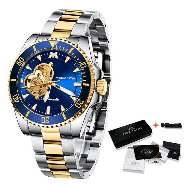 megalith 2020 matic мужские часы лучшие бренд роскошные мужские часы механические наручные часы мужчины водонепроницаемые часы reloj hombre, Silver
megalith 2020 matic мужские часы лучшие бренд роскошные мужские часы механические наручные часы мужчины водонепроницаемые часы reloj hombre, Silver