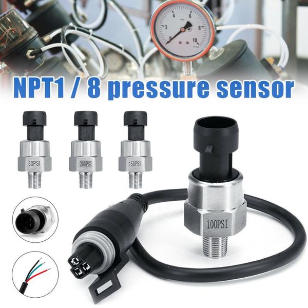 1/8 npt thread stainless steel pressure transducer sender sensor gas oil pressure transmitter puo88
1/8 npt thread stainless steel pressure transducer sender sensor gas oil pressure transmitter puo88