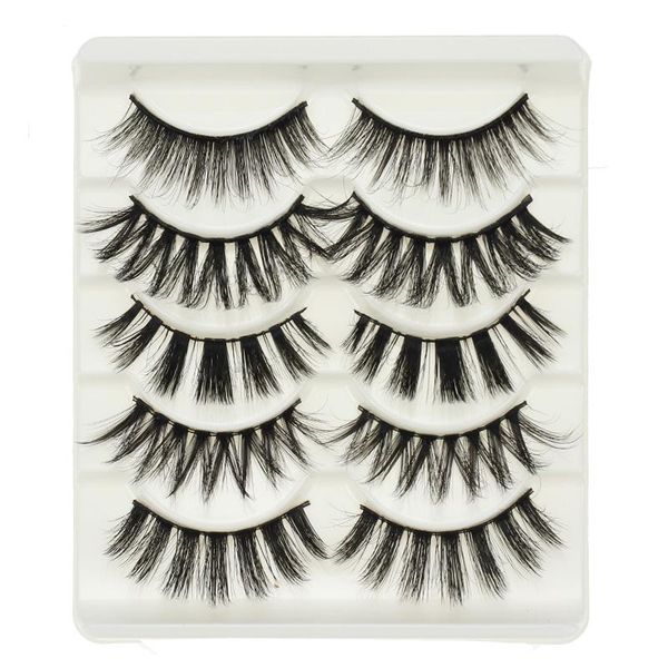 5 pairs multipack 3d soft false eyelashes handmade fake eyelash wispy fluffy long lashes nature eye makeup tools faux eye lashes
5 pairs multipack 3d soft false eyelashes handmade fake eyelash wispy fluffy long lashes nature eye makeup tools faux eye lashes