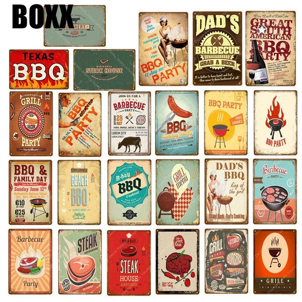 texas bbq metal signs family day grill party poster steak house foods meat barbecue wall plaque for pub kicken home decor
texas bbq metal signs family day grill party poster steak house foods meat barbecue wall plaque for pub kicken home decor
