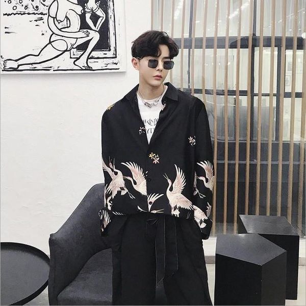 vacation lovers japanese harajuku blouse women man kimono cardigan causal blouse bird printing loose blusas mujer de moda1, White;black
vacation lovers japanese harajuku blouse women man kimono cardigan causal blouse bird printing loose blusas mujer de moda1, White;black