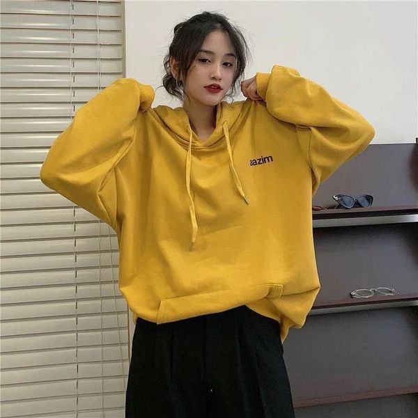 autumn 2021 new fine hoodies women's fashion oversize female loose coat hood pocket streetwear moletom k5vb, Black
autumn 2021 new fine hoodies women's fashion oversize female loose coat hood pocket streetwear moletom k5vb, Black