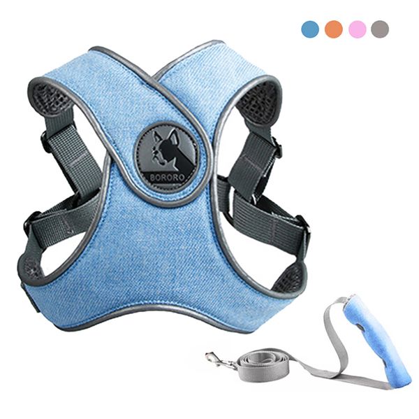 harness reflective assembly, cat vest, breathable soft net, small and medium-sized dog chest belt
harness reflective assembly, cat vest, breathable soft net, small and medium-sized dog chest belt