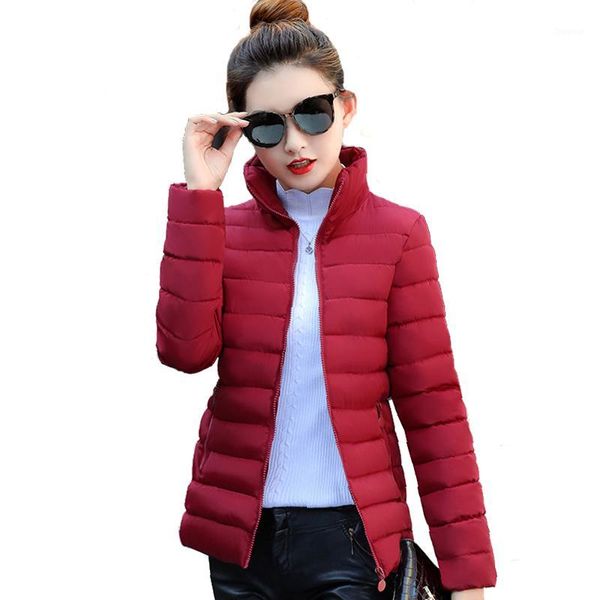 stand collar women basic jacket winter slim solid autumn womens winter jackets short ladies coat jaqueta feminina inverno 2018301, Black;brown
stand collar women basic jacket winter slim solid autumn womens winter jackets short ladies coat jaqueta feminina inverno 2018301, Black;brown