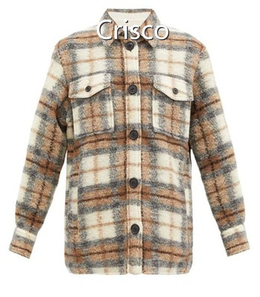 women coat 2020 winter new large plaid wool blends female jacket coat colors abrigos mujer invierno lj201106, Black
women coat 2020 winter new large plaid wool blends female jacket coat colors abrigos mujer invierno lj201106, Black