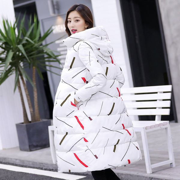 New Winter Elongated Female Thin Version Quilted Cotton Jacket Cold-proof Parka Printing V47j, Black
New Winter Elongated Female Thin Version Quilted Cotton Jacket Cold-proof Parka Printing V47j, Black