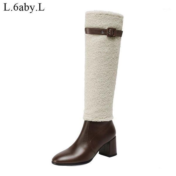women popular leather real lamb long boots in winter lamb hair warm casual knee high boots brown black size 33-401
women popular leather real lamb long boots in winter lamb hair warm casual knee high boots brown black size 33-401