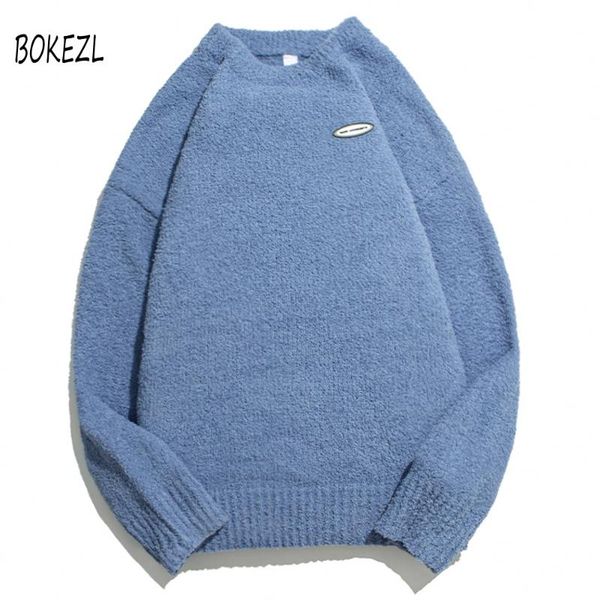 bokezl knitted sweaters hip hop casual knitted solid color pullover jumpers streetwear harajuku fashion knitwear sweater, White;black
bokezl knitted sweaters hip hop casual knitted solid color pullover jumpers streetwear harajuku fashion knitwear sweater, White;black