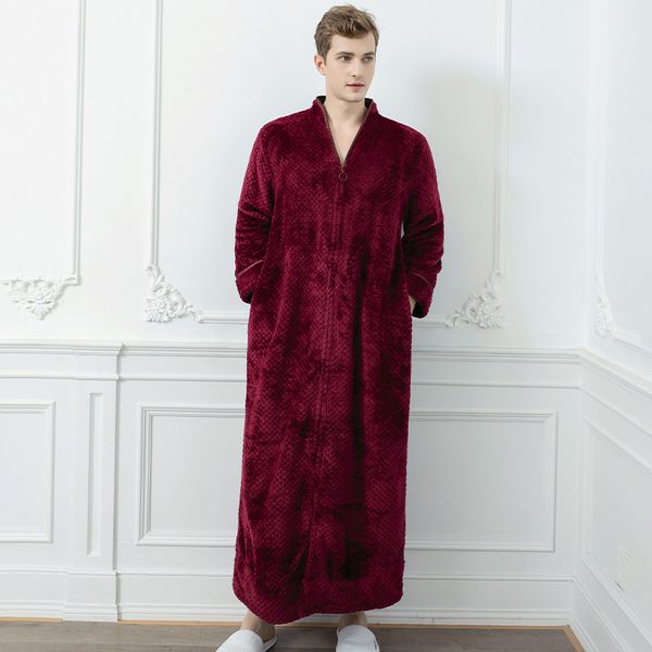 2021 new women's autumn winter nightgown oversized solid flannel sleepwear thicken long sleeve v neck female bath robe 54xu, Black;red
2021 new women's autumn winter nightgown oversized solid flannel sleepwear thicken long sleeve v neck female bath robe 54xu, Black;red